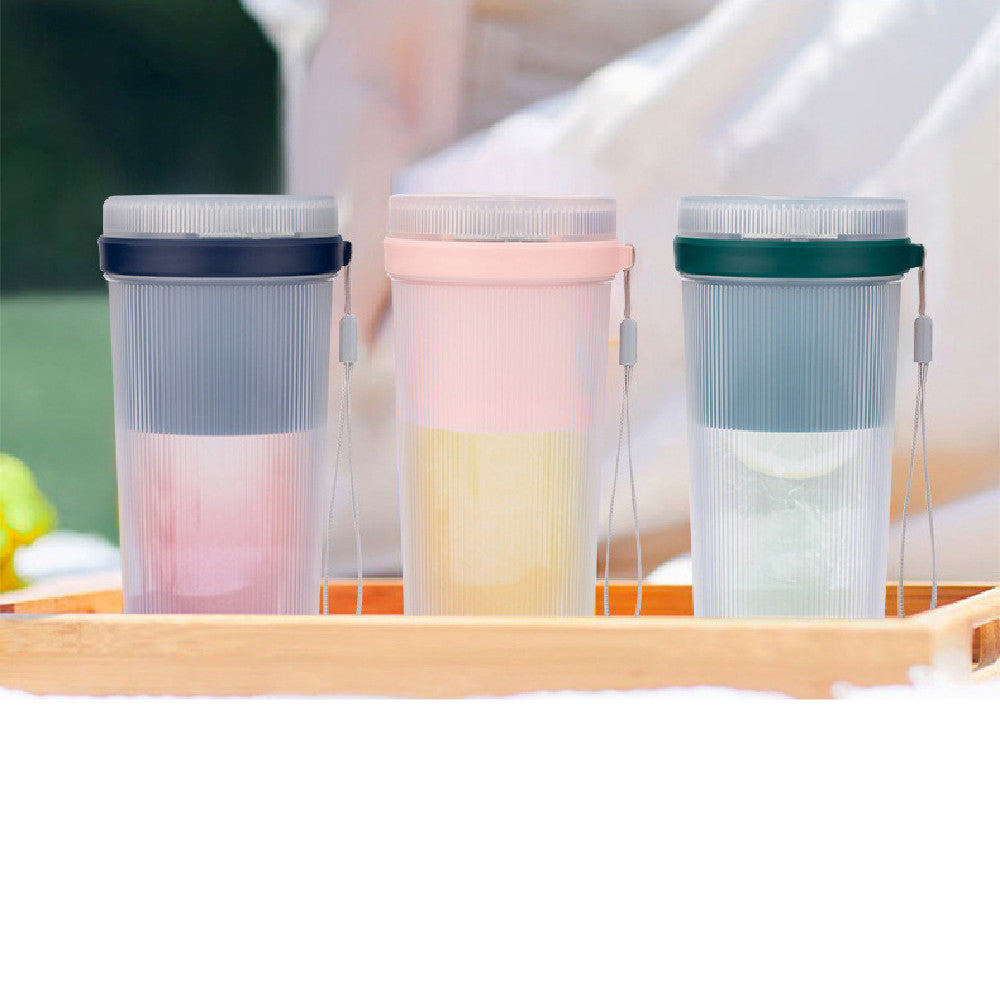 PulseMix GoBottle self-cleaning feature - add water and blend